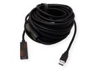 ROLINE USB 3.2 Gen 1 Active Repeater Cable, black, 15 m