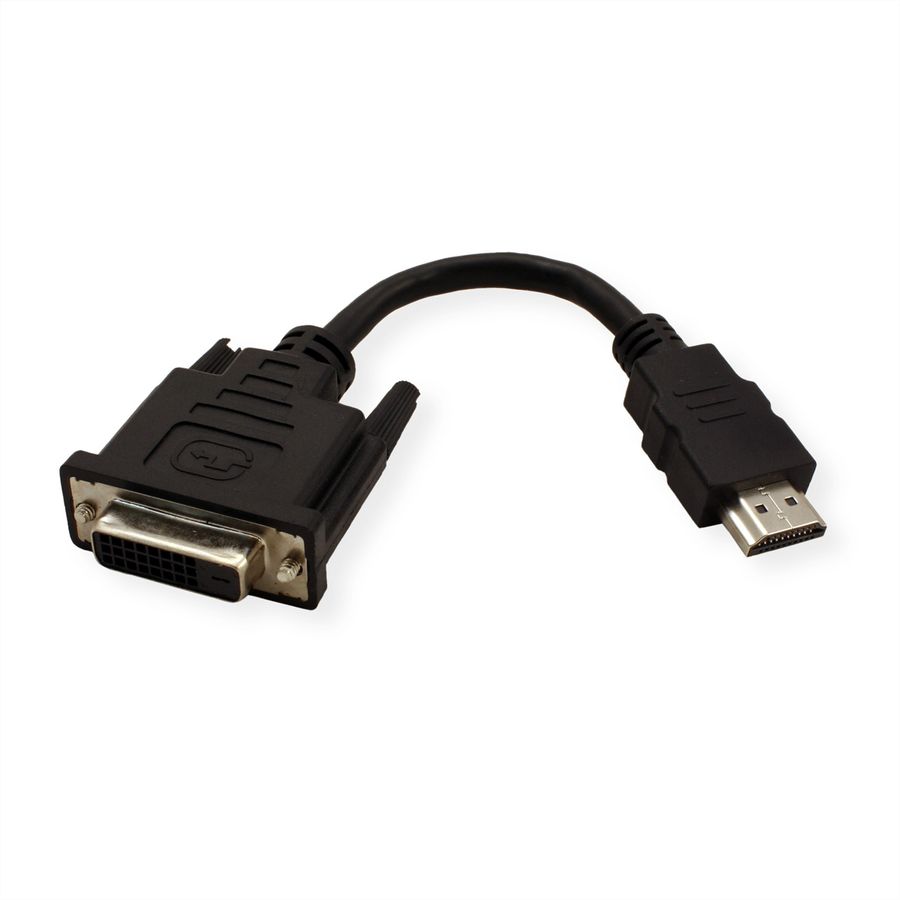 VALUE Cableadapter, HDMI M - DVI F
