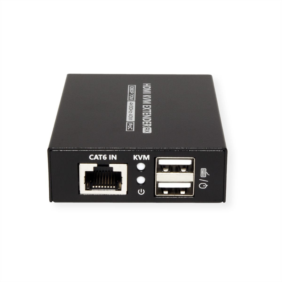 VALUE KVM Extender over Cat. 6/6A, HDMI, 4K@30Hz, max. 40m