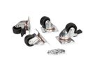 ROLINE castors for server and network cabinets, 250 kg