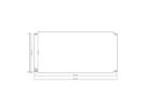 VALUE 19" Blank Panel, 5U, Metal, black