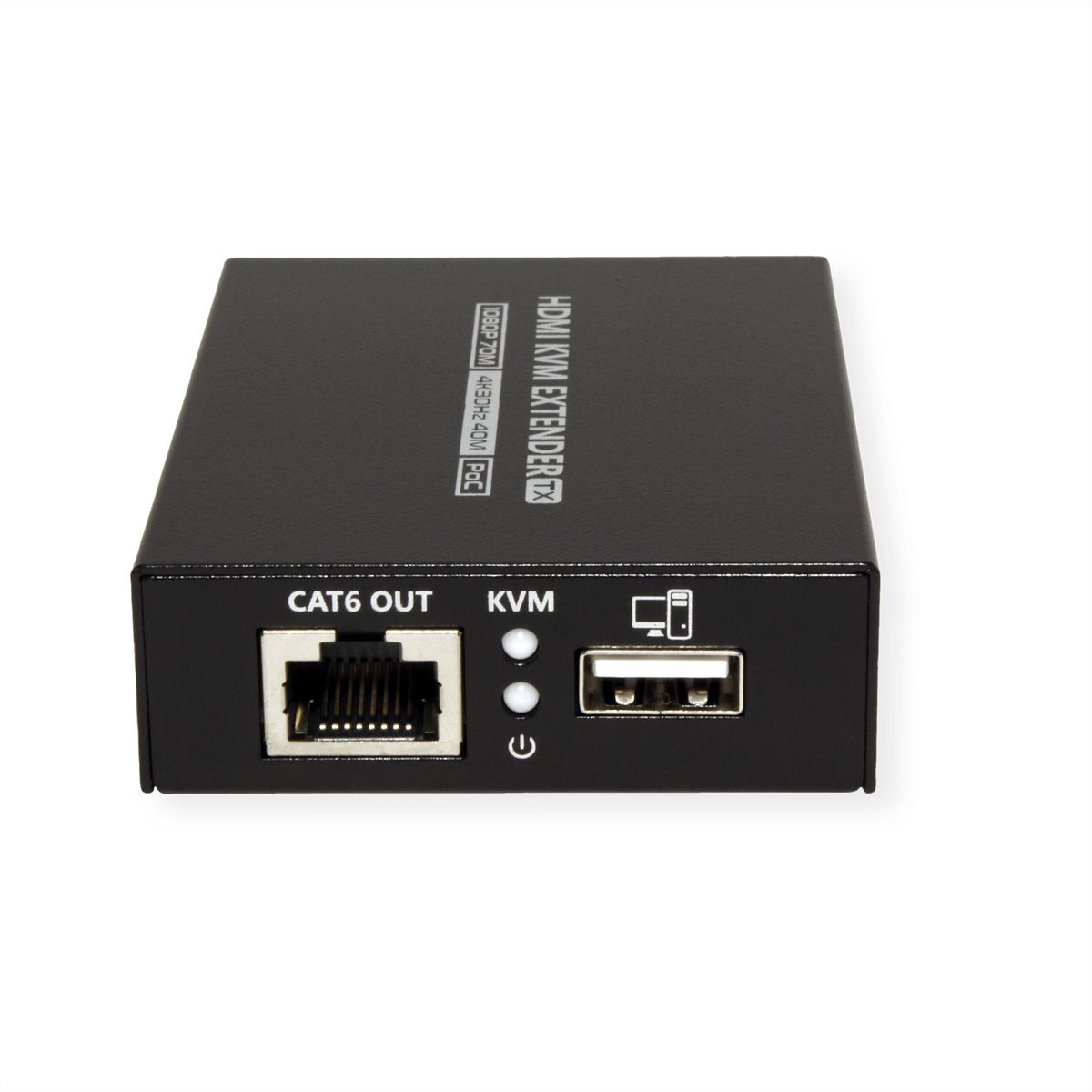 VALUE KVM Extender over Cat. 6/6A, HDMI, 4K@30Hz, max. 40m