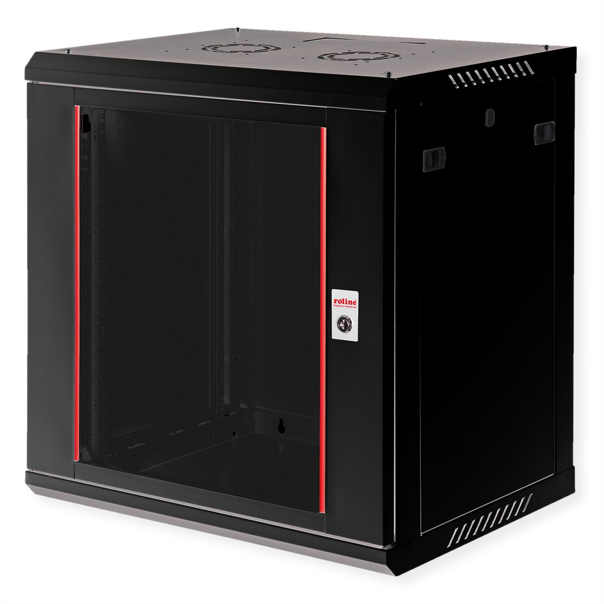 ROLINE 19" Wall Cabinet Basic Plus 12U, 600x450 BxT black