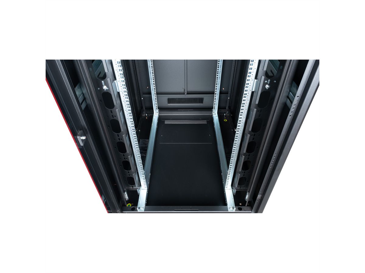ROLINE 19-inch Network Cabinet Pro 42 U, 800x1000 WxD Glass door black