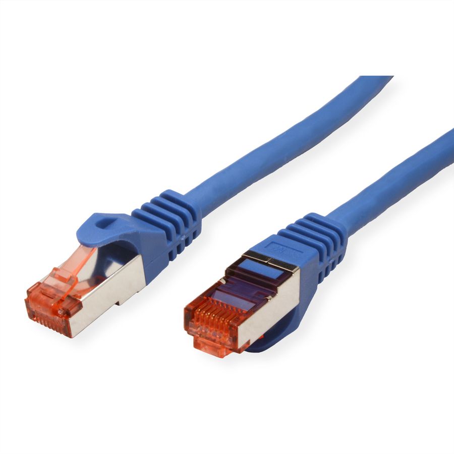 ROLINE S/FTP Patch Cord Cat.6 Component Level, LSOH, blue, 5 m
