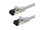 VALUE S/FTP Patch Cord Cat.8 (Class I), stranded, LSOH, white, 2 m