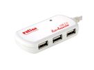 ROLINE USB 2.0 Hub, 4 Ports, with Repeater, 12 m