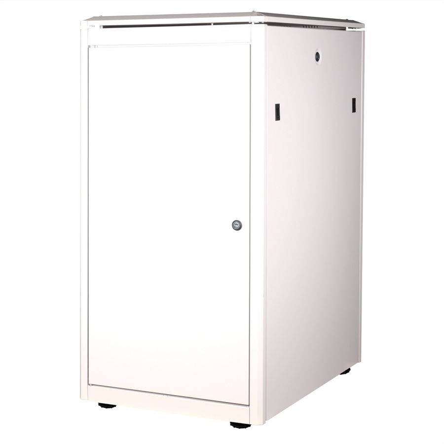 ROLINE 19-inch network cabinet Pro 22 U, 600x800 WxD glass door grey