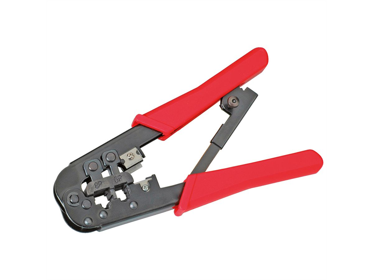 VALUE Universal Crimping Tool 8P6P, 6P4C