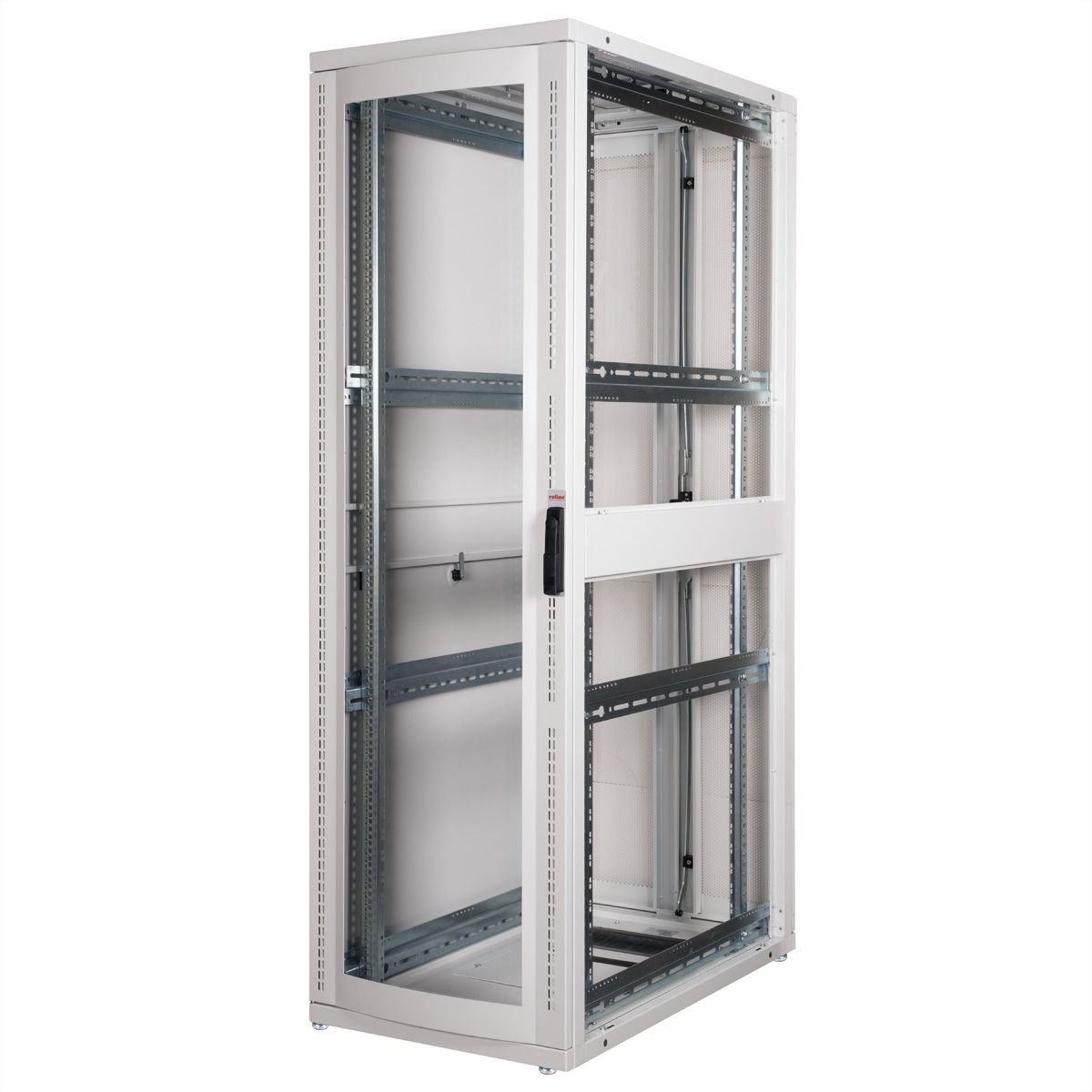 ROLINE 19-inch server rack Pro 42 U, 600x1000 WxD grey Plexiglas ...