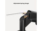 VALUE Dual LCD Monitor Arm, Desk Clamp, 5 Joints, Space Saving