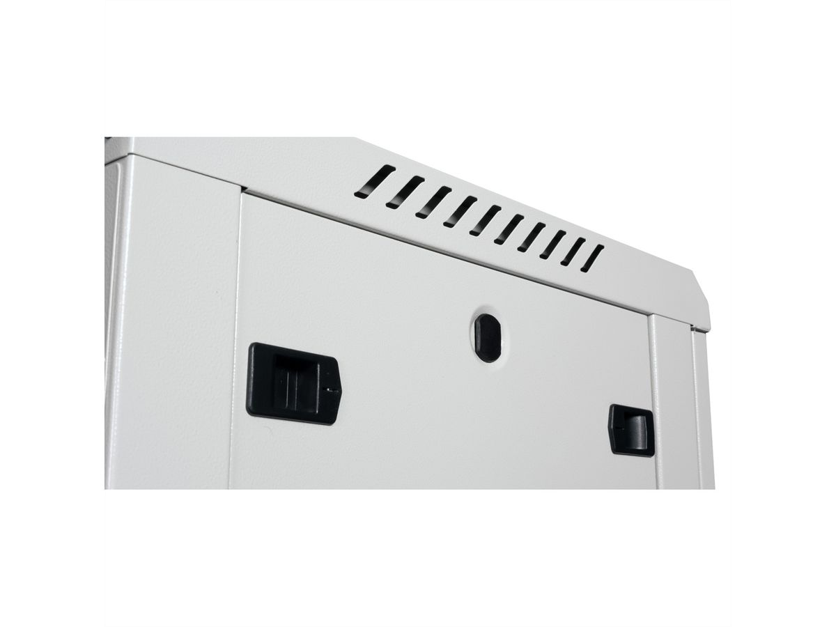 ROLINE 19" Wall Cabinet Basic Plus 18U, 600x450 BxT grey