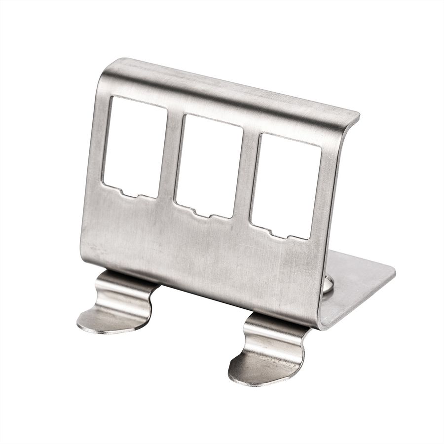 ROLINE DIN Rail Adapter, empty, for 3x Keystones