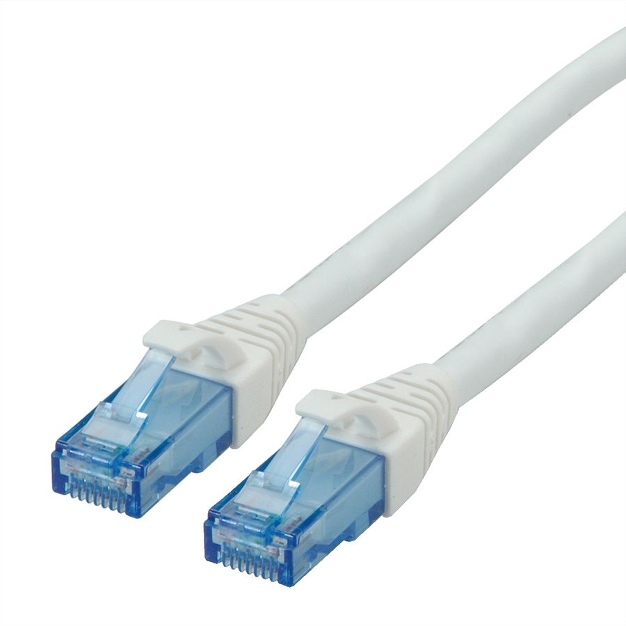 ROLINE UTP Patch Cord Cat.6A, Component Level, LSOH, white, 10 m