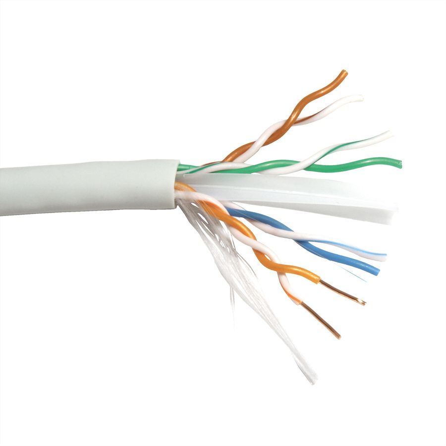 ROLINE UTP Cable Cat.6A (Class EA), Solid Wire, 100 m