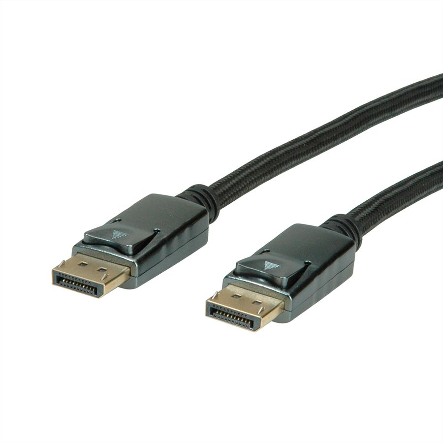 ROLINE DisplayPort Cable, DP-DP, v1.2, M/M, 1.5 m