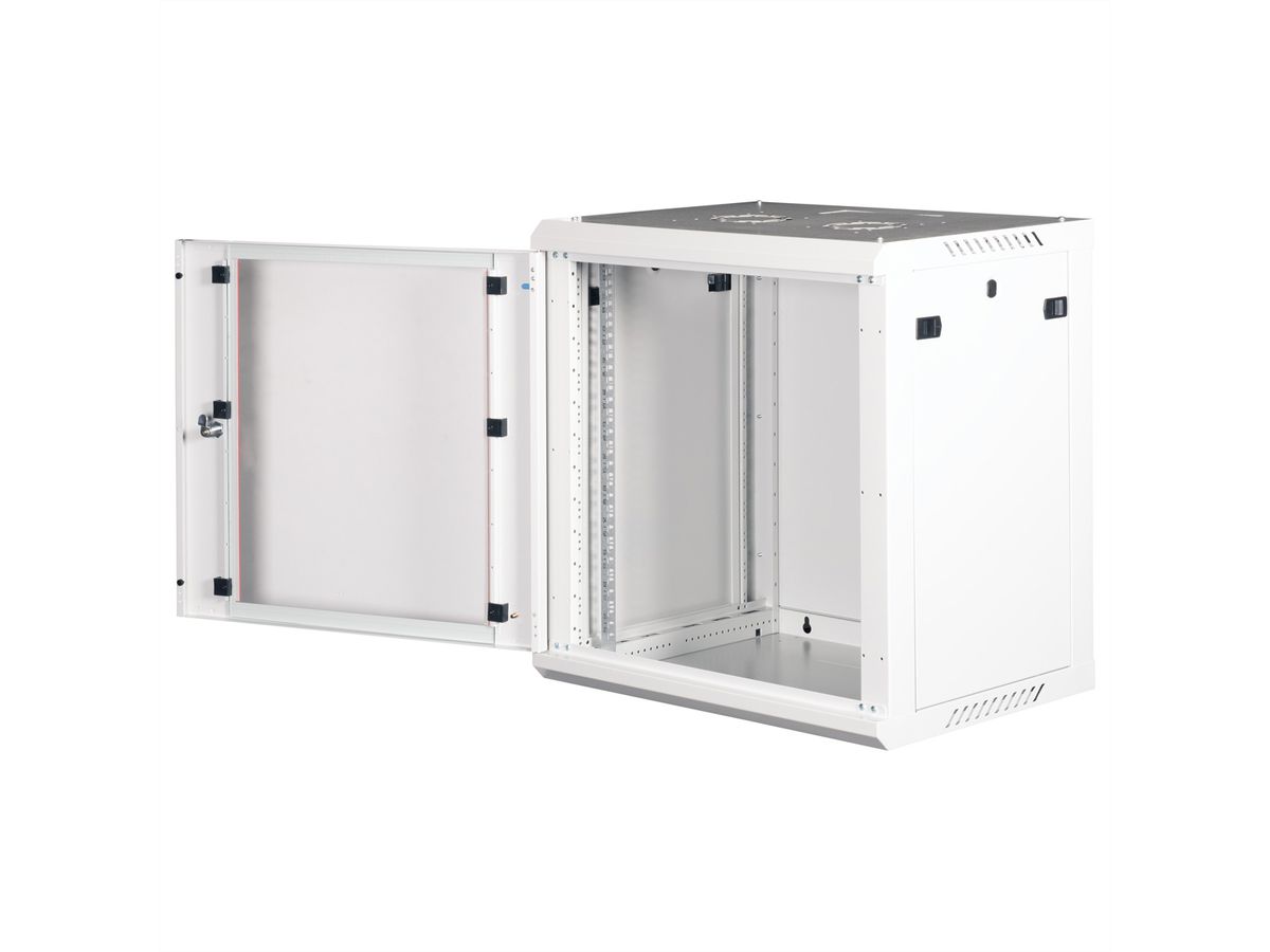 ROLINE 19" Wall Cabinet Basic Plus 12U, 600x450 BxT grey