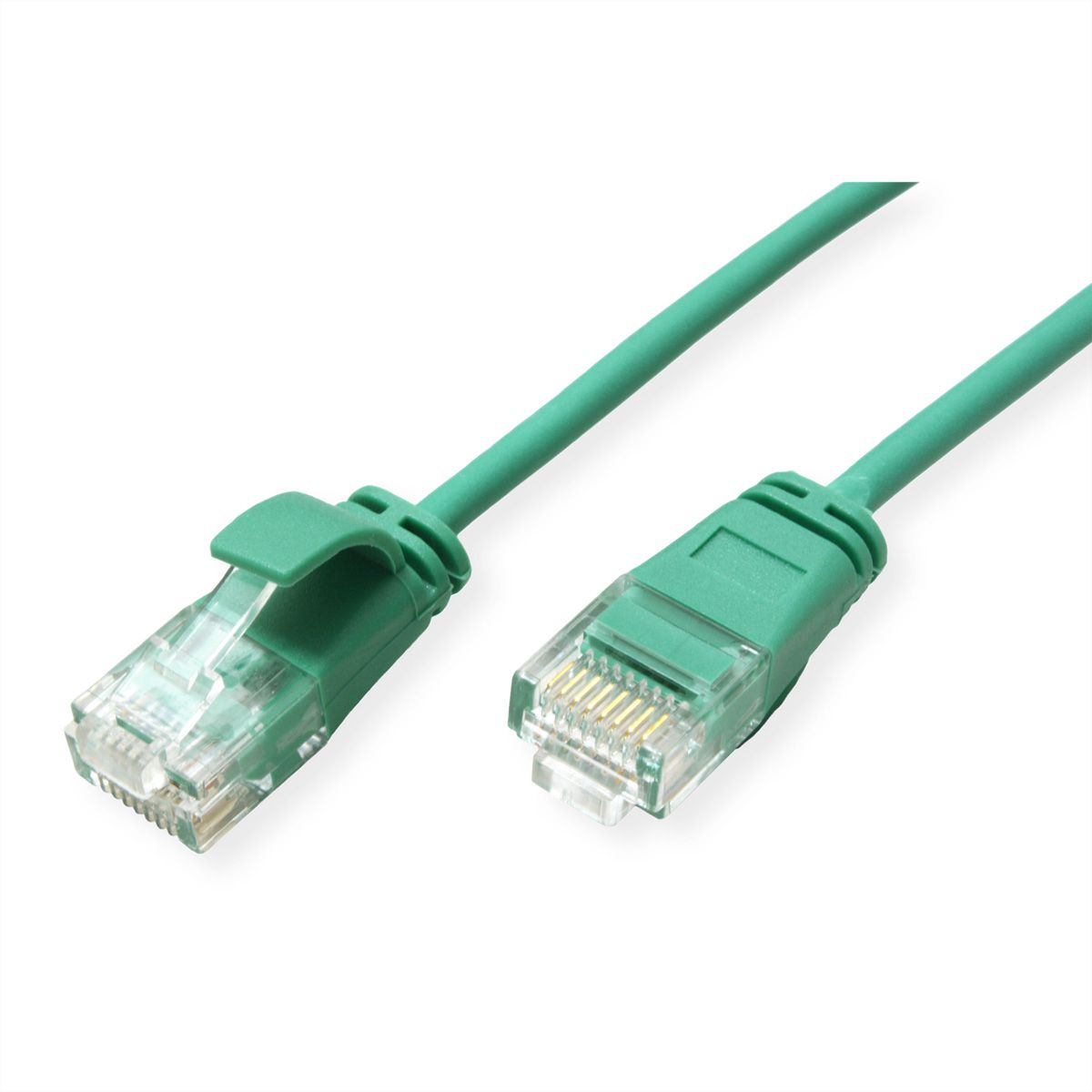 ROLINE UTP Data Center Patch Cord Cat.6A (Class EA), LSOH, Slim, green, 5 m