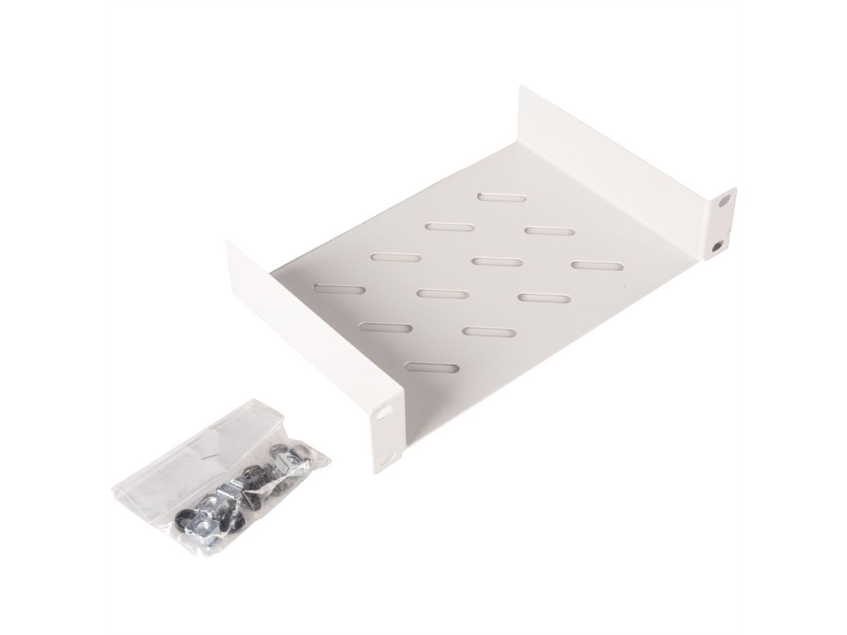 ROLINE 10-inch shelf 1 U, 150 T grey