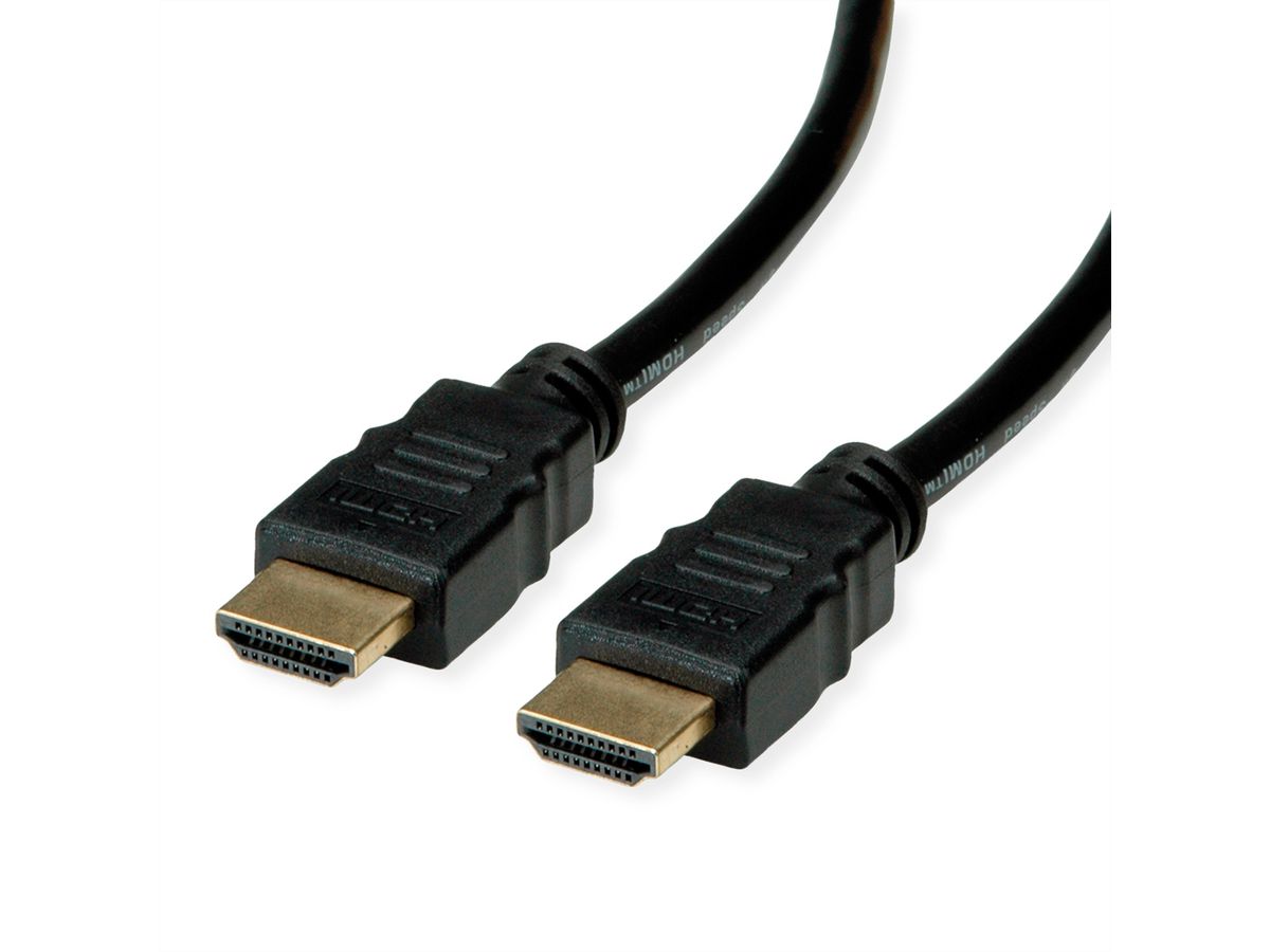 ROLINE RM  HDMI 8K (7680 x 4320) Ultra HD Cable + Ethernet, M/M, black, 5 m