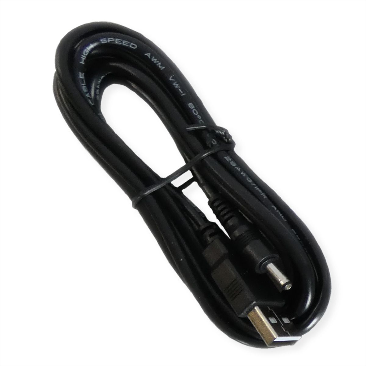 VALUE USB 3.2 Gen1 Hub, 4 Ports (2x A + 2x C), with Extension Cable, 5 m