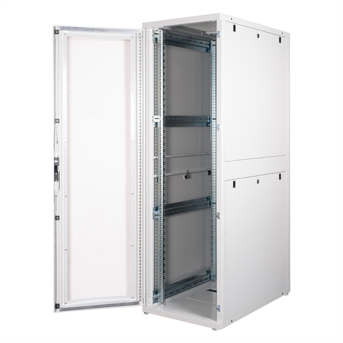 ROLINE 19-inch server rack Pro 42 U, 600x1000 WxD grey Plexiglas ...