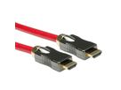 ROLINE HDMI 8K (7680 x 4320) Ultra HD Cable + Ethernet, M/M, red, 2 m