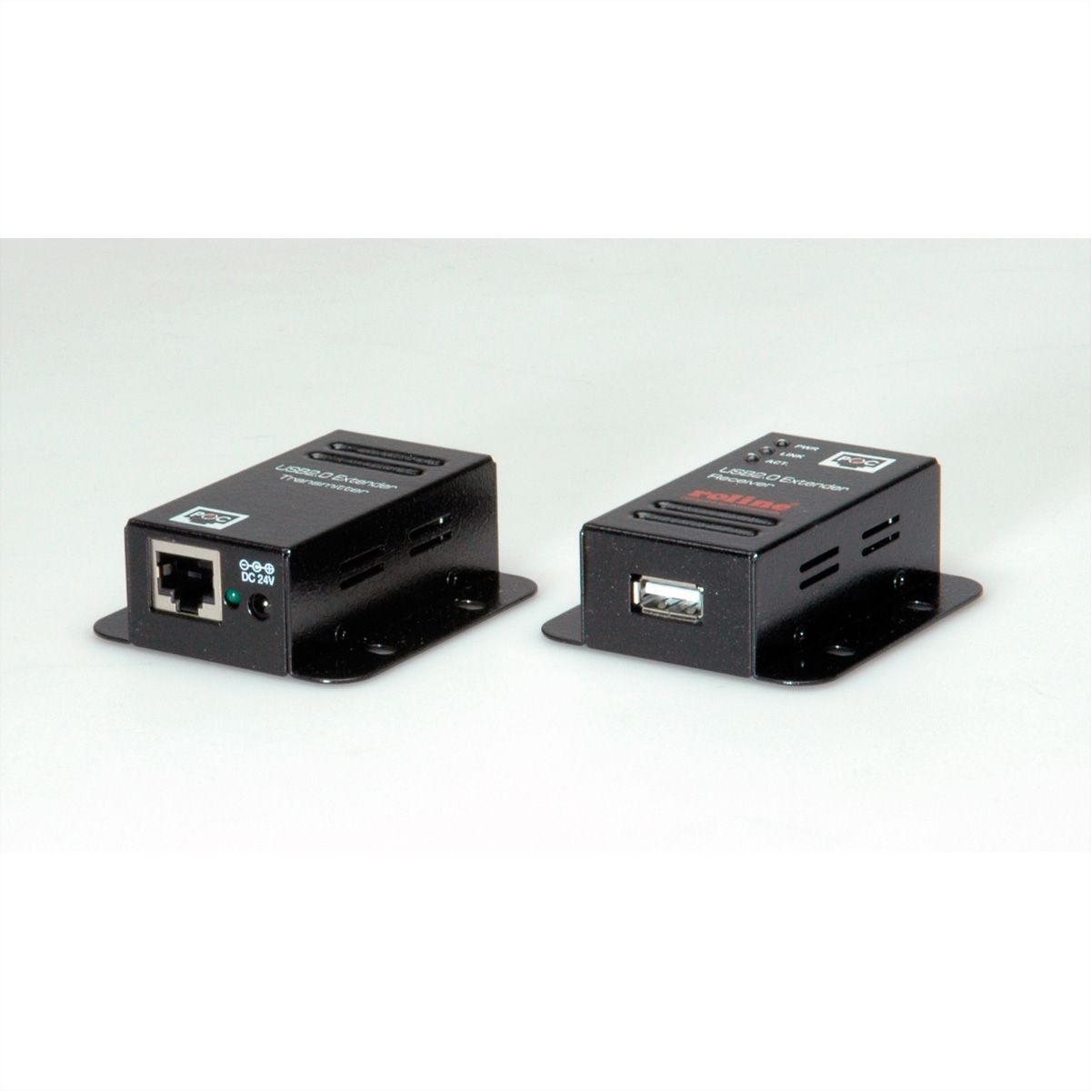 ROLINE USB 2.0 Extender over RJ-45, PoC, 1x USB, max. 50m - SECOMP ...