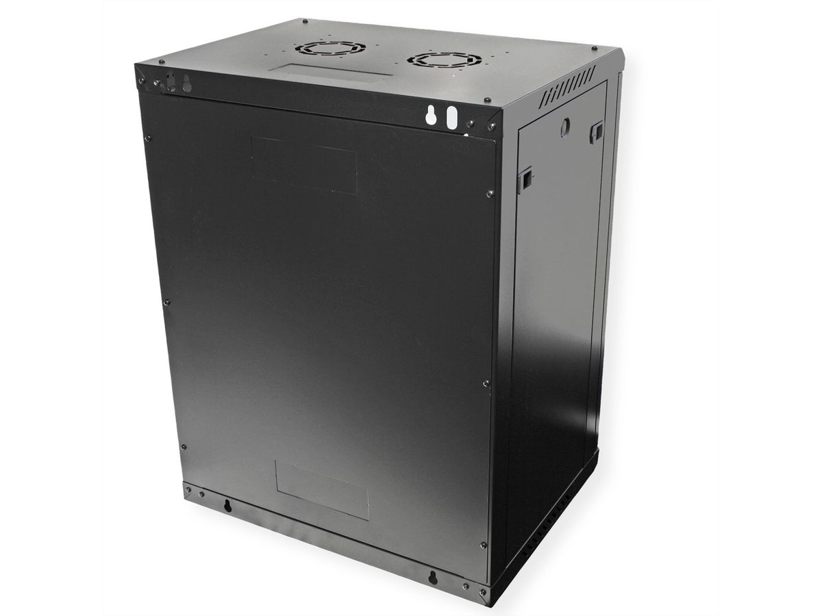 ROLINE 19" Wall Cabinet Basic Plus 15U, 600x450 BxT black