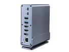 VALUE Dockingstation Type C, 2x HDMI 4K60, 1x DP 4K60, 1x Gigabit Ethernet, 5x USB A, 2x USB C, 1x Type C PD, 1x SD/microSD, 1x Audio