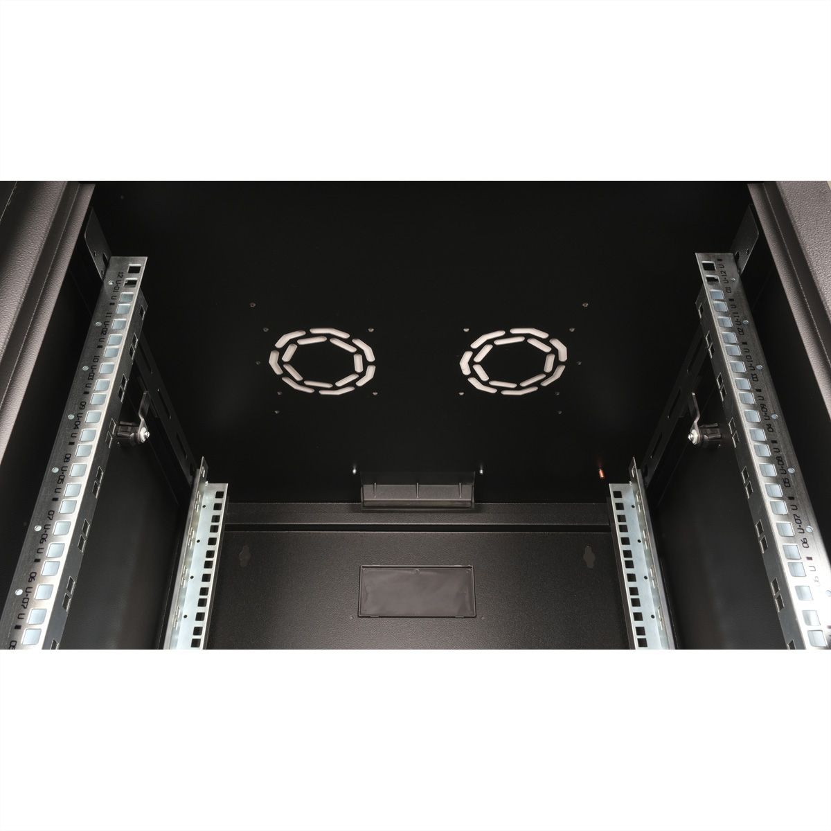 ROLINE 19-inch wall-mounted housing Pro 12 U, 600x600 WxD black
