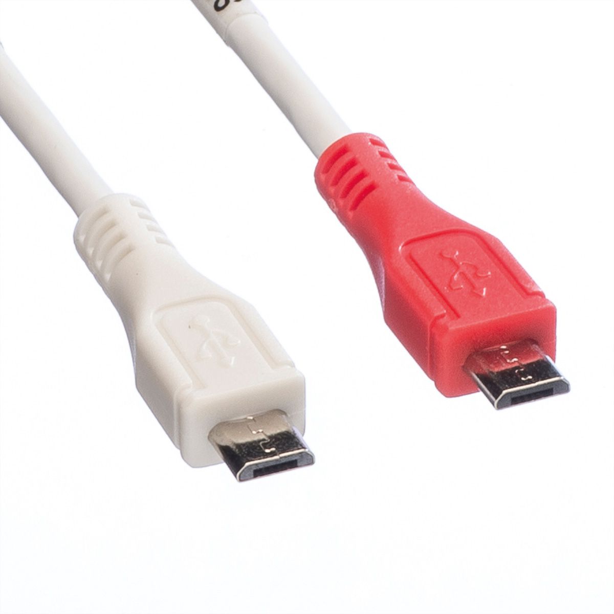 VALUE USB 2.0 Charge cable, Micro B M/M, 0.3m