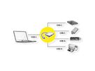 VALUE USB 3.2 Gen 2 Hub, 4 Ports (2x A+ 2x C), Type C connection cable