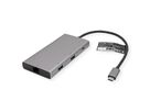 VALUE Dockingstation, HDMI+DP 4K60, 1x C USB3.2Gen1 + 2x A USB3.2 Gen1, 1x Type C PD, 1x RJ45