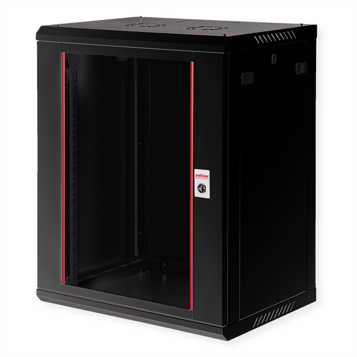 ROLINE 19" Wall Cabinet Basic Plus 18U, 600x450 BxT black