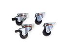 ROLINE castors for server and network cabinets, 250 kg