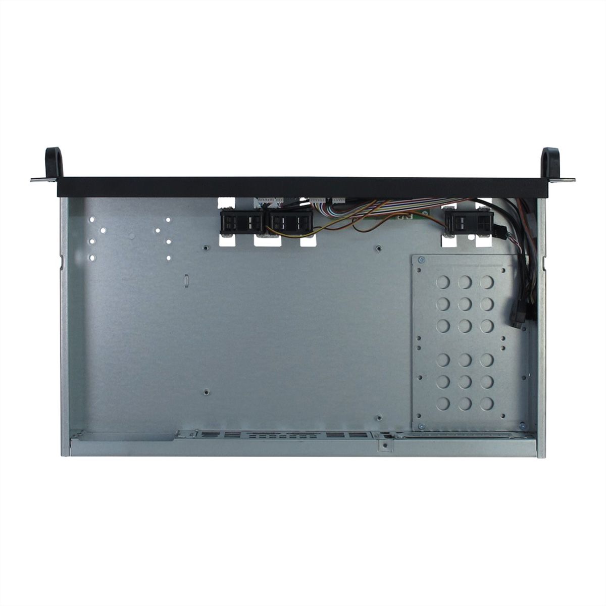 19" Industrial Rack-Mount Server Chassis, 1UH, 1U-K-125L, black