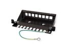 VALUE Keystone Module frame, 8 Ports, black
