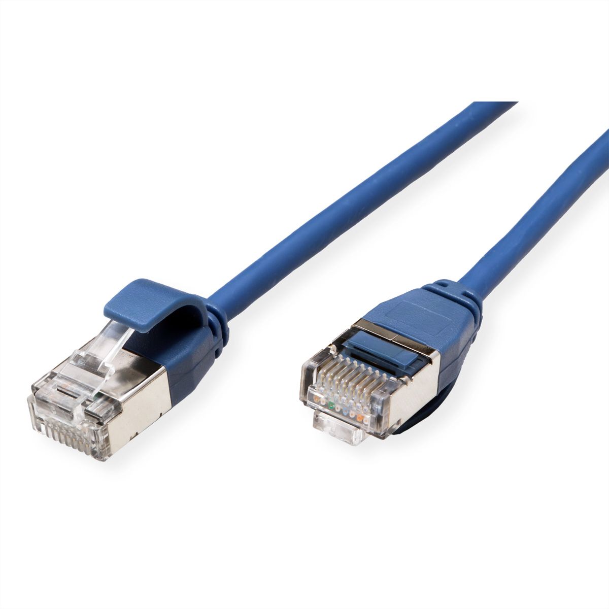 ROLINE U/FTP DataCenter Patch Cord Cat.6A (Class EA), LSOH, slim, blue, 3 m
