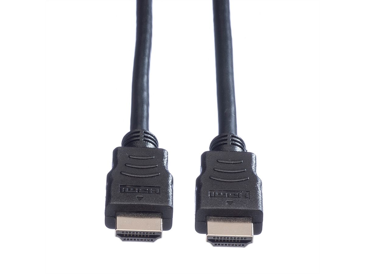 VALUE HDMI High Speed Cable + Ethernet, M/M, black, 15 m