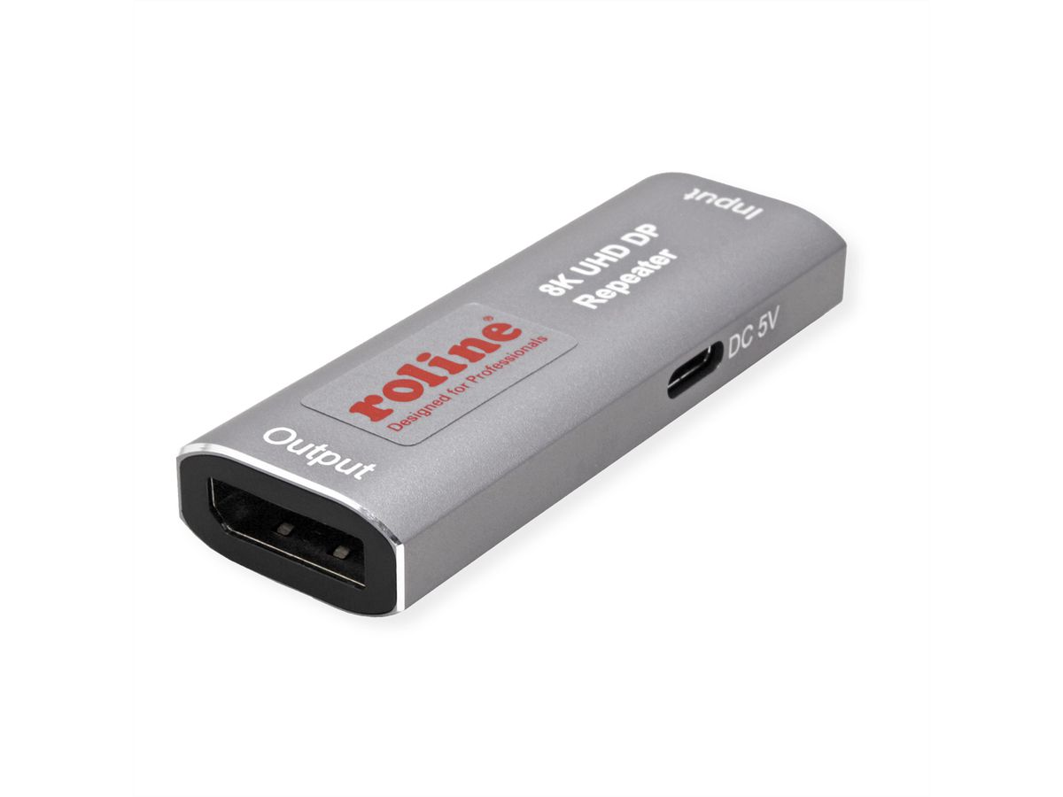 ROLINE DisplayPort Extender, 8K60, 10m