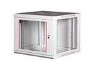 ROLINE 19" Wall Cabinet Basic Plus 9U, 600x600 BxT grey