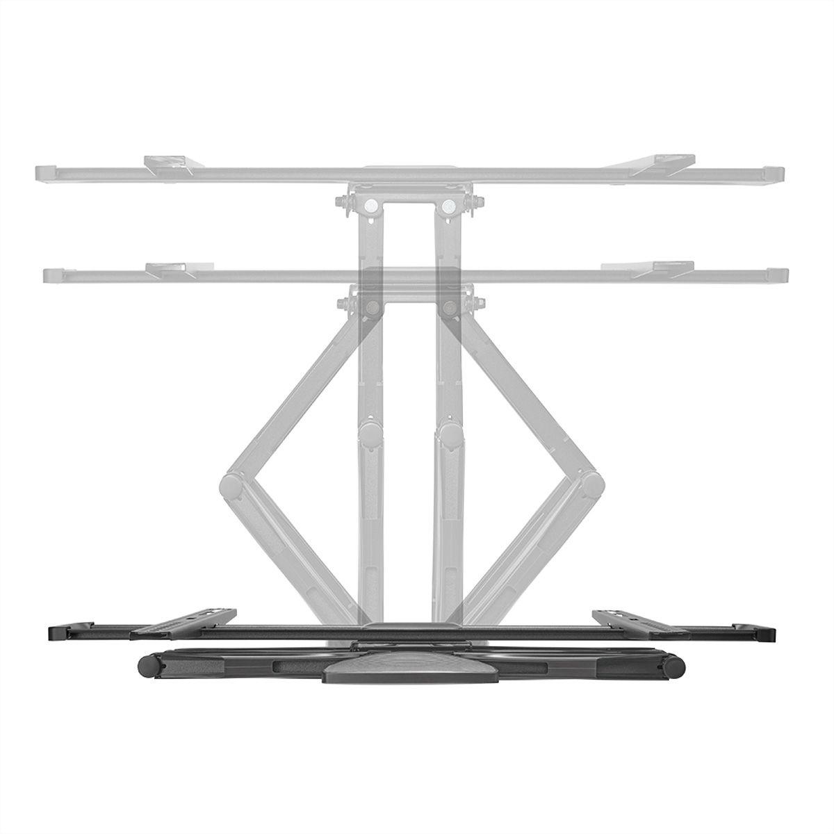 VALUE Solid Articulating Wall Mount TV Holder, 37–80 inch, max. 45 kg