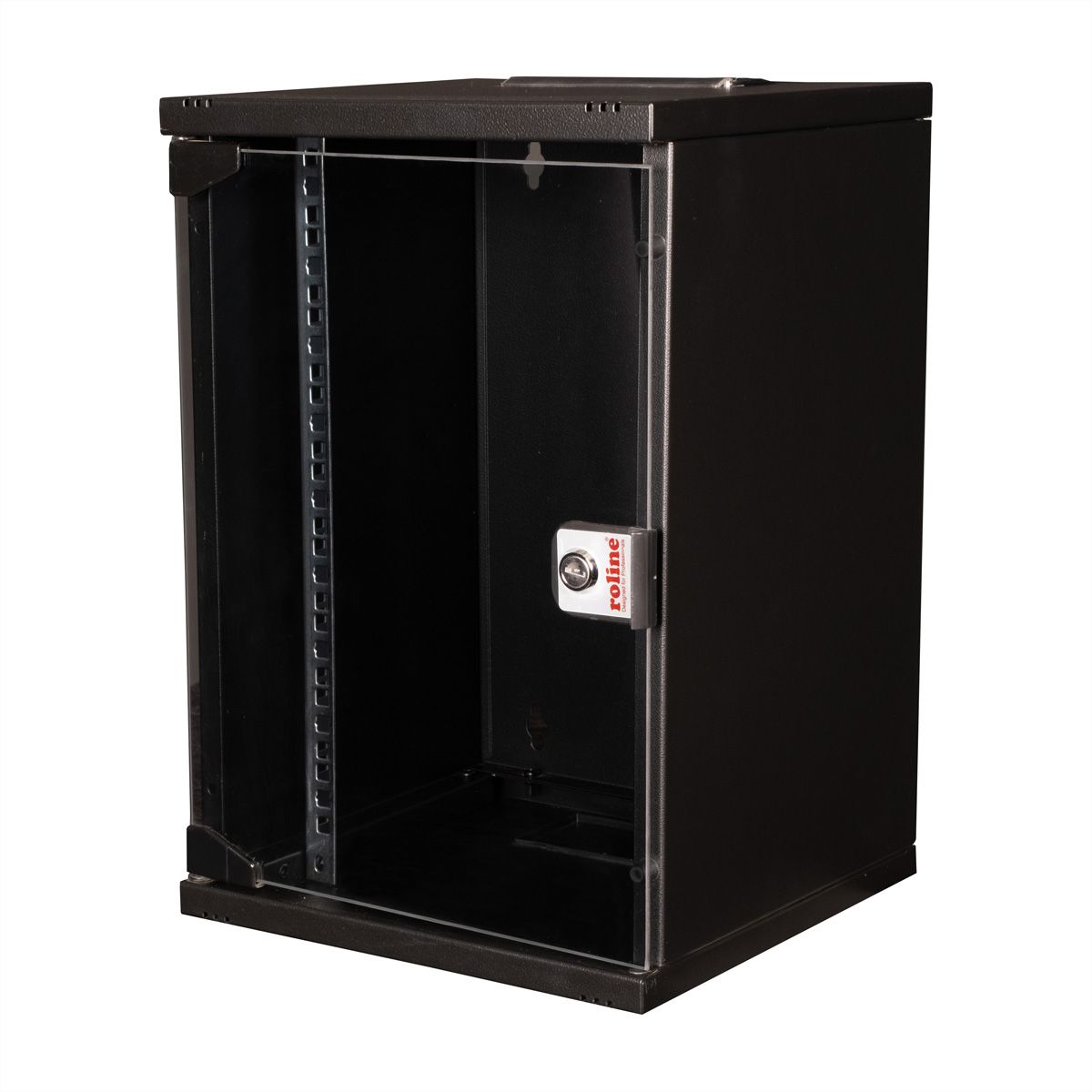 ROLINE 10-inch wall-mounted housing 9 U, 312x300 WxD black
