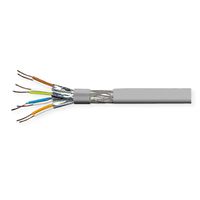 VALUE S/FTP Cable Cat.8 (Class I), Solid Wire, LSOH, grey, 100 m