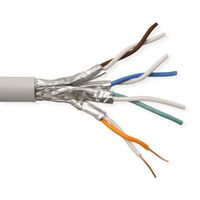 ROLINE Cat.6 (Class E) S/FTP (PiMF) Cable, Solid Wire, AWG23, LSOH, 300 m