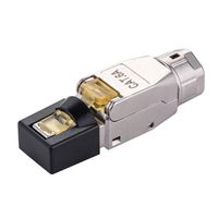 VALUE Field Plug Cat.6A/Class EA, shielded, short screw
