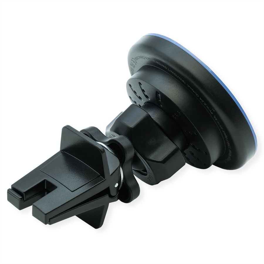ROLINE Wireless Charger (15W) and Car Smartphone Holder, Magnetic