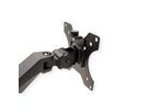 VALUE Dual LCD Monitor Arm, Desk Clamp, 5 Joints, Space Saving