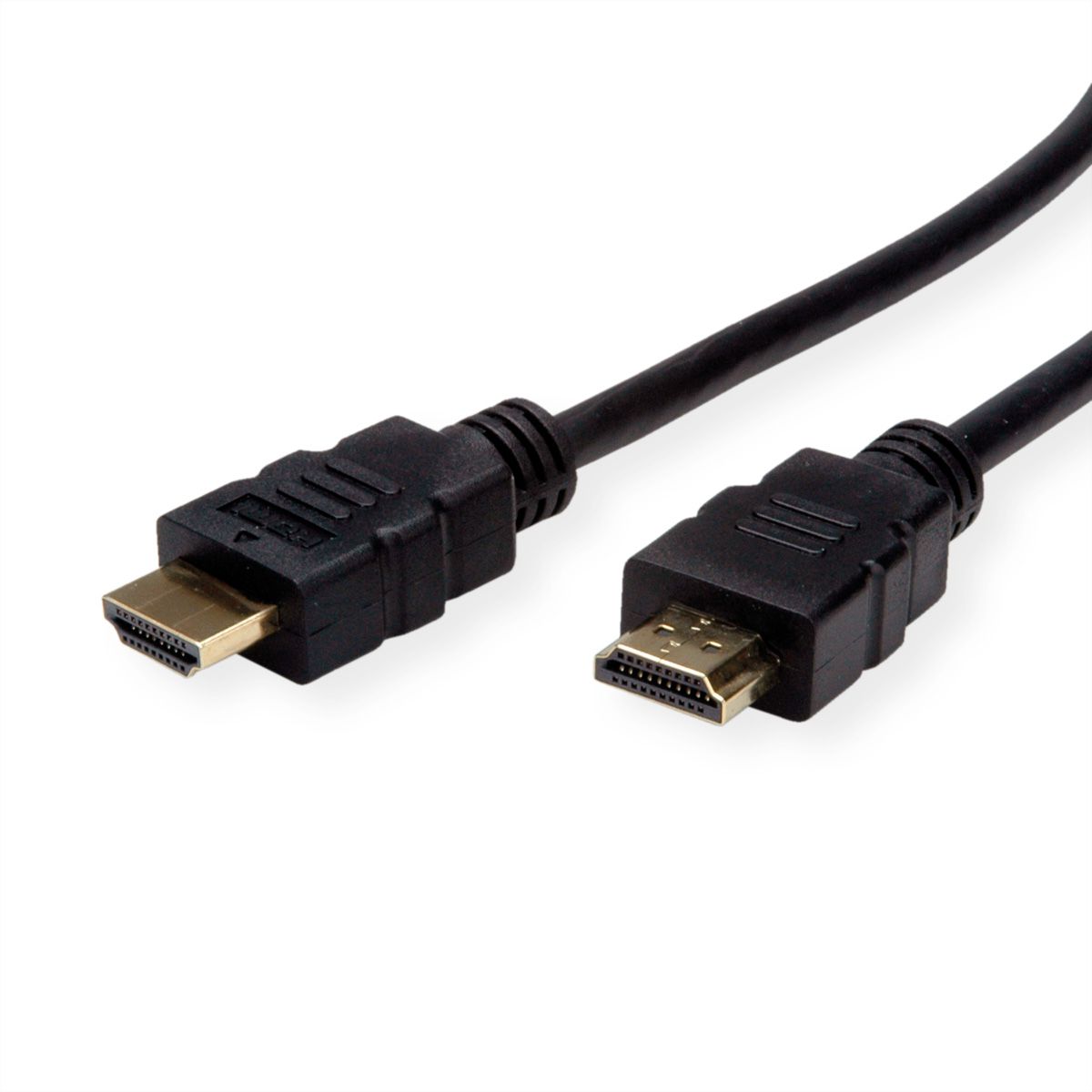 ROLINE HDMI High Speed Cable Ethernet TPE black 7.5 m SECOMP International AG